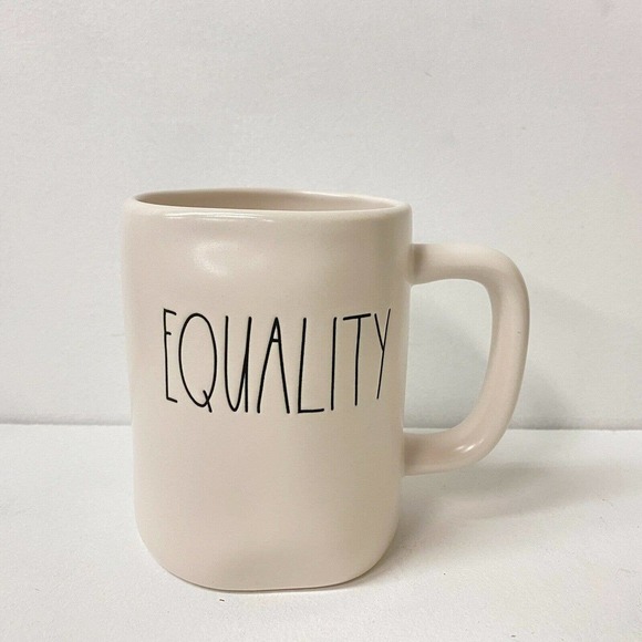 New Rae Dunn Equality Coffee Mug LL - Picture 1 of 4